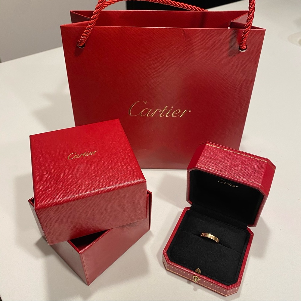 Cartier Love Ring wedding band